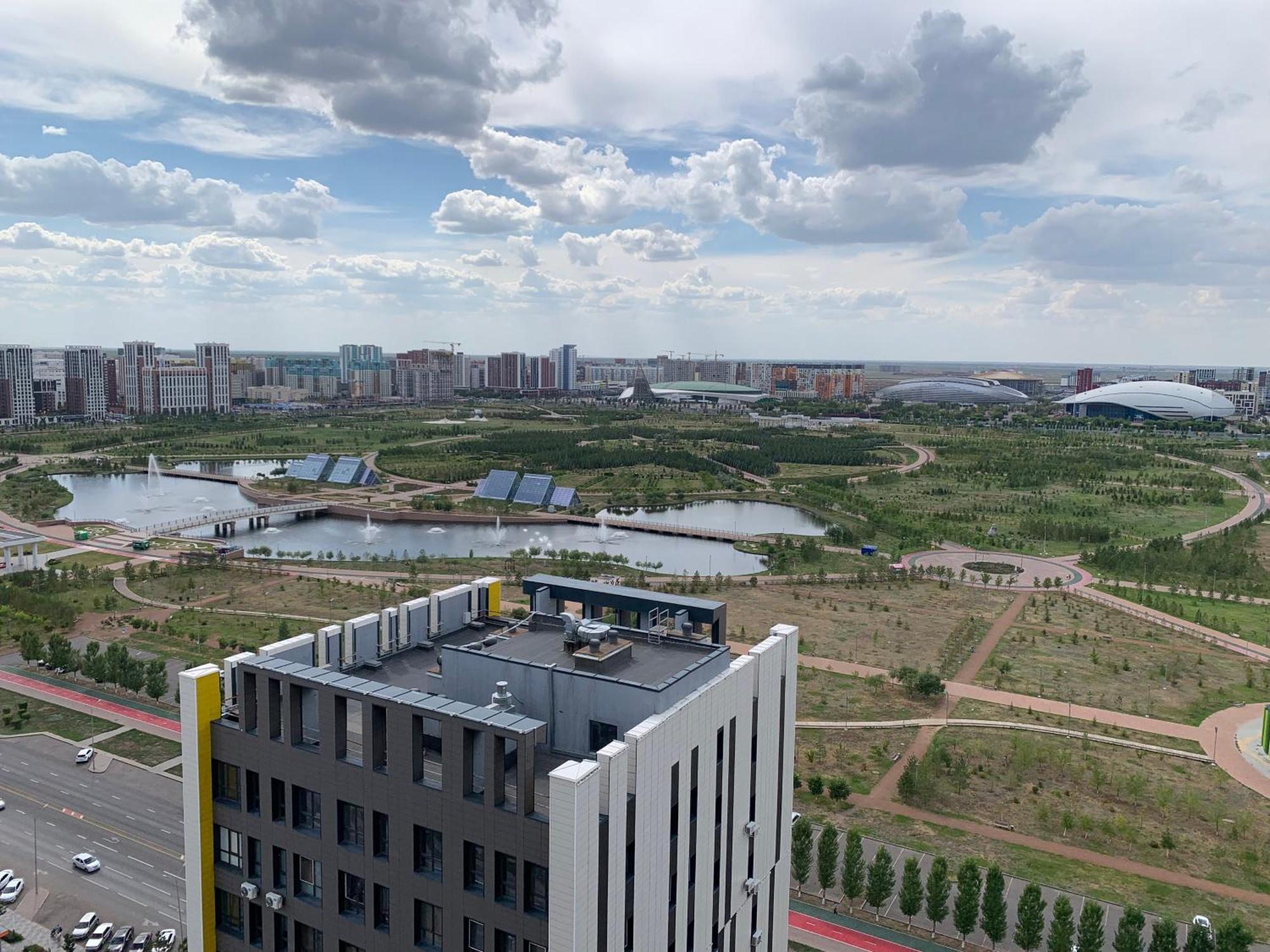 Квартира На Ботаническом, Коркем 3 Daire Astana Dış mekan fotoğraf