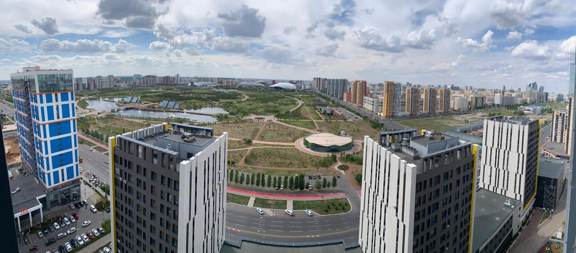 Квартира На Ботаническом, Коркем 3 Daire Astana Dış mekan fotoğraf